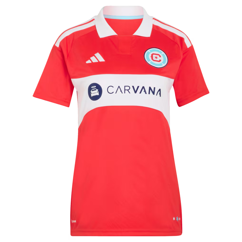 Women's Chicago Fire Red 2026 Forever Red Replica Custom Jersey