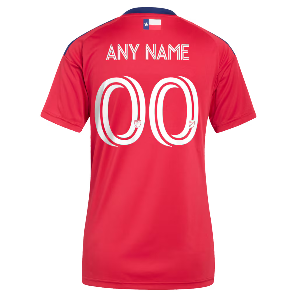 Women's FC Dallas Red 2026 DNA Kit Replica Custom Jersey
