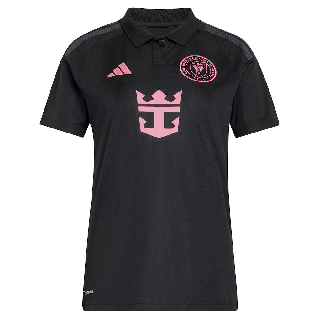 Women's Inter Miami CF Rodrigo De Paul Black 2026 Presagio Replica Jersey