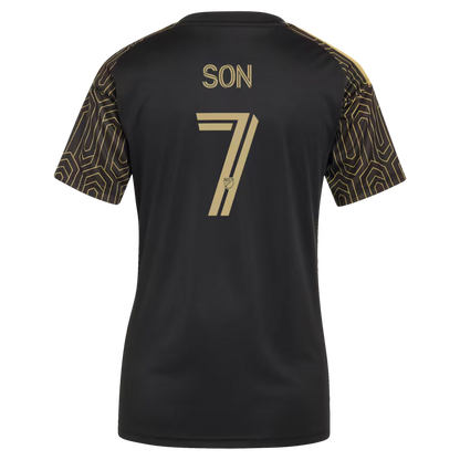 Women's LAFC Son Heung-Min adidas Black 2026 Primary Kit Replica Jersey