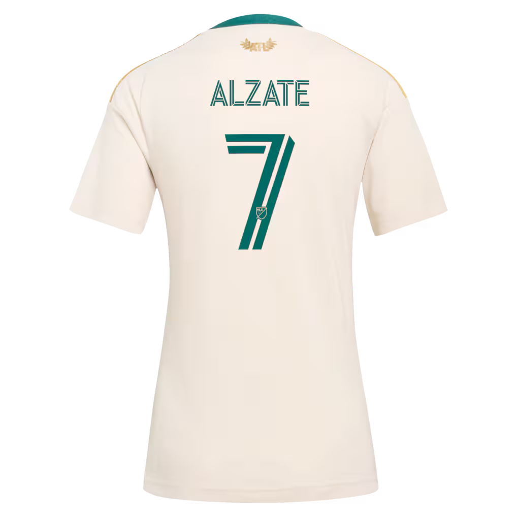 Women's Atlanta United FC Steven Alzate Tan 2026 Spirit of '96 Replica Jersey