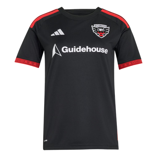 Women's D.C. United Tai Baribo Black 2026 Black-and-Red Kit Replica Jersey
