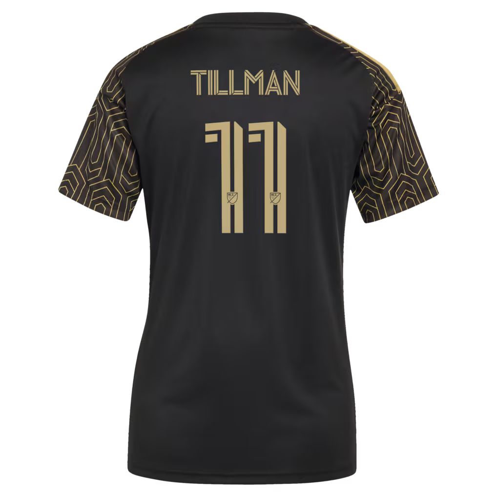 Women's LAFC Timothy Tillman Black 2026 Primary Kit Replica Jersey
