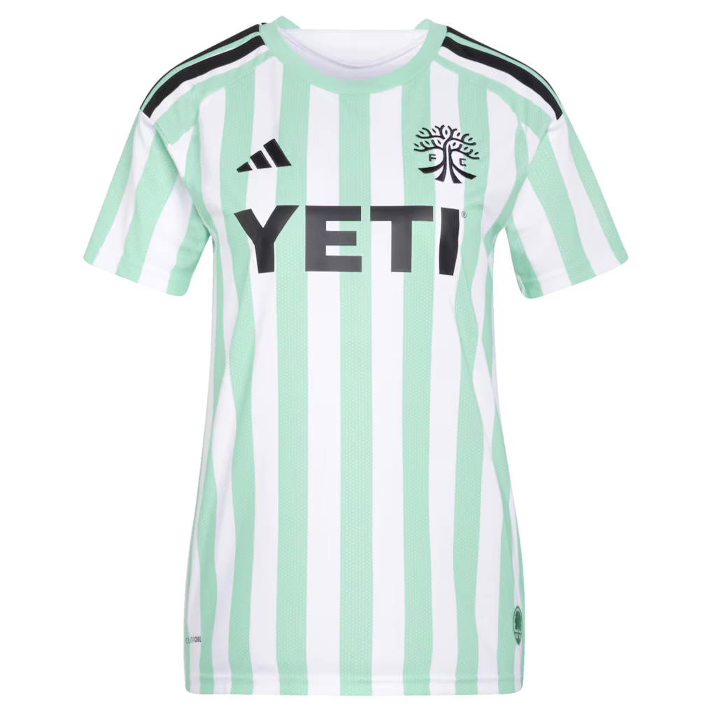 Women's Austin FC adidas White 2026 The Rooted Kit Replica Custom Jersey