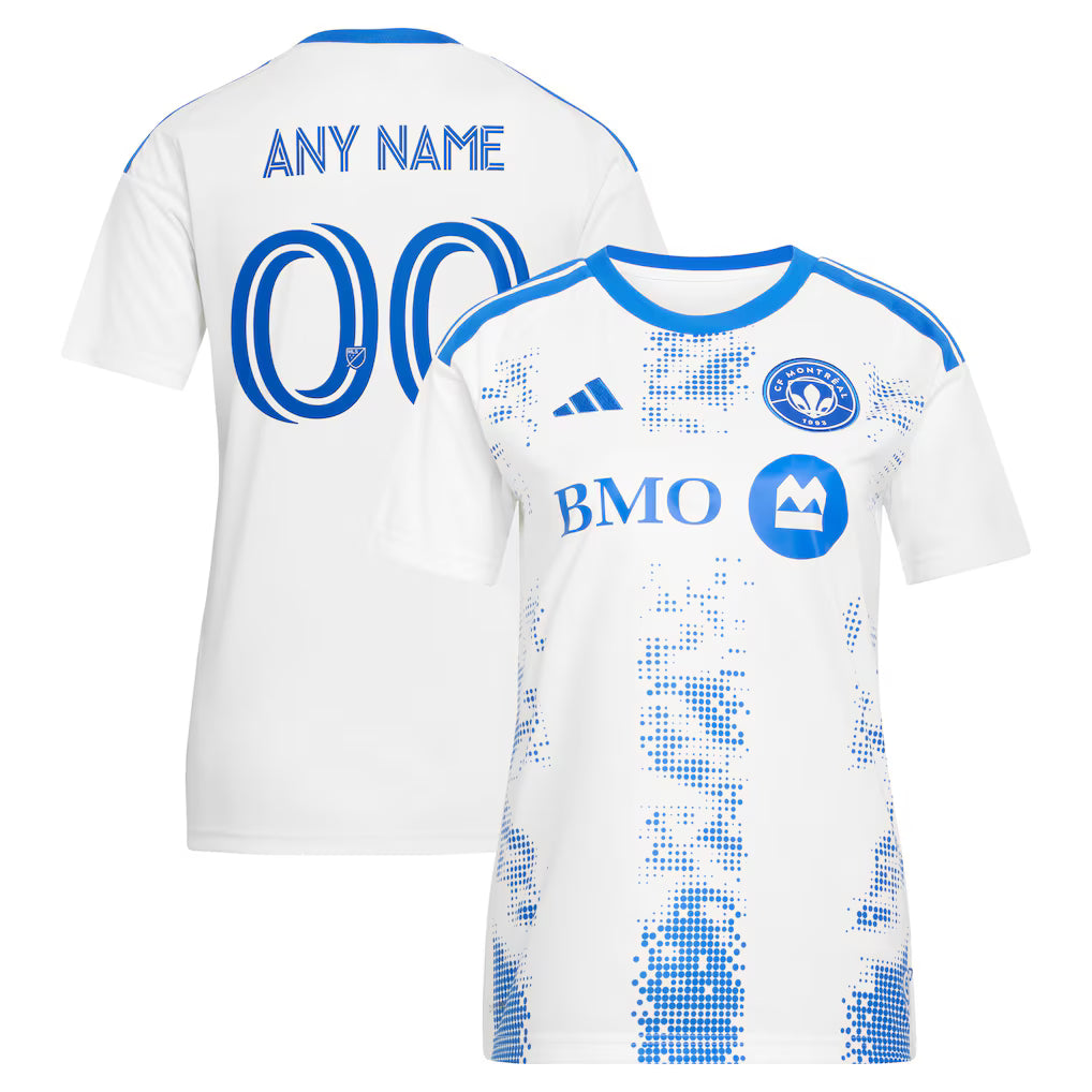 Women's CF Montreal White 2026 The Procure Jersey Replica Custom Jersey