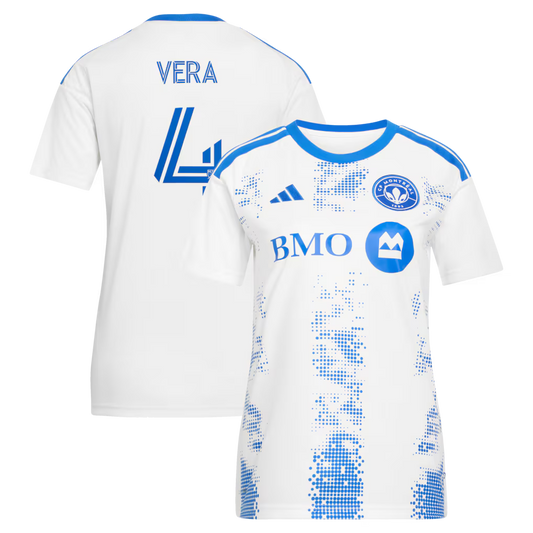Women's CF Montreal Vera 4 White 2026 The Procure Jersey Replica Jersey