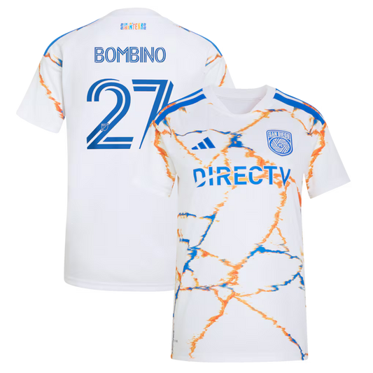 Women's San Diego FC Bombino White 2026 Celebration of Unprecedented Unity Kit Replica Jersey