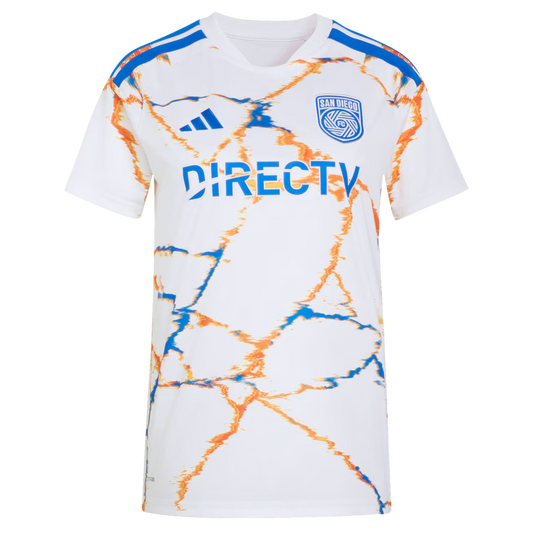 Women's San Diego FC Bombino White 2026 Celebration of Unprecedented Unity Kit Replica Jersey