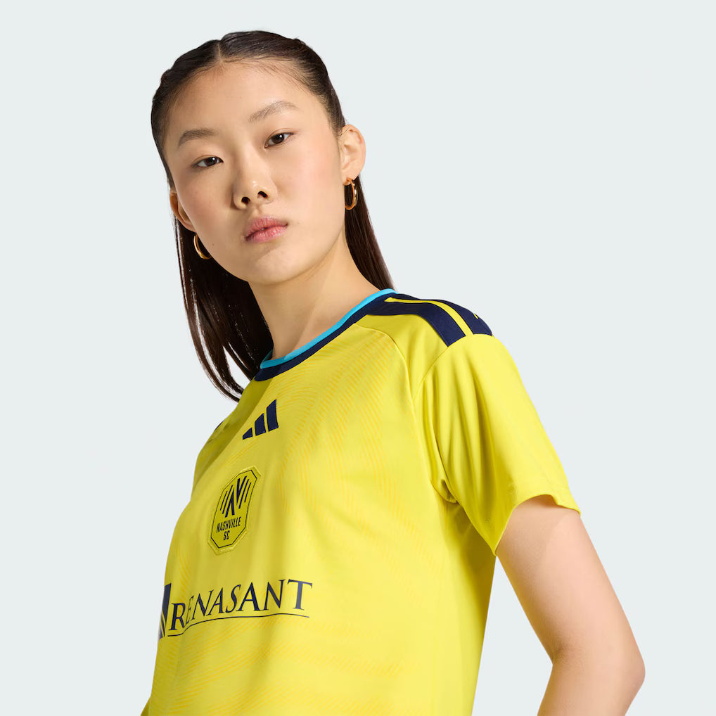 Women's Nashville SC Yellow 2026 The Reverb Kit Replica Jersey