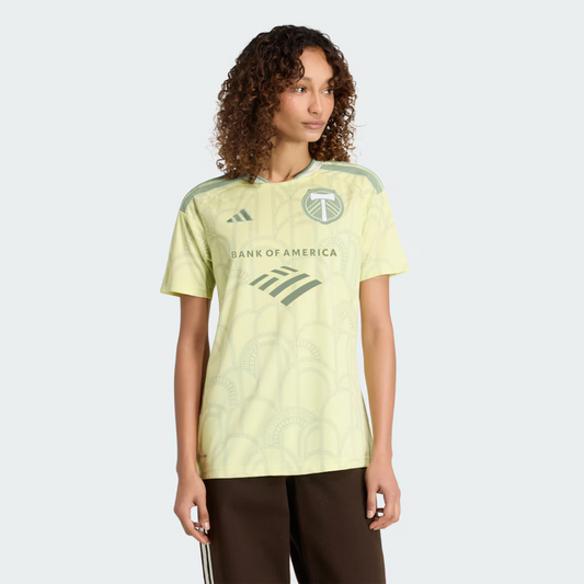Women's Portland Timbers Yellow 2026 Civic Stadium Kit Replica Jersey