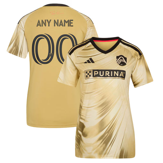 Women's St. Louis CITY SC Yellow 2026 The Tina Turner Kit Replica Custom Jersey