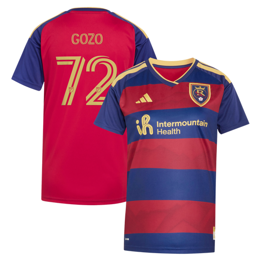 Women's Real Salt Lake Zavier Gozo Red 2026 The Switchback Replica Jersey