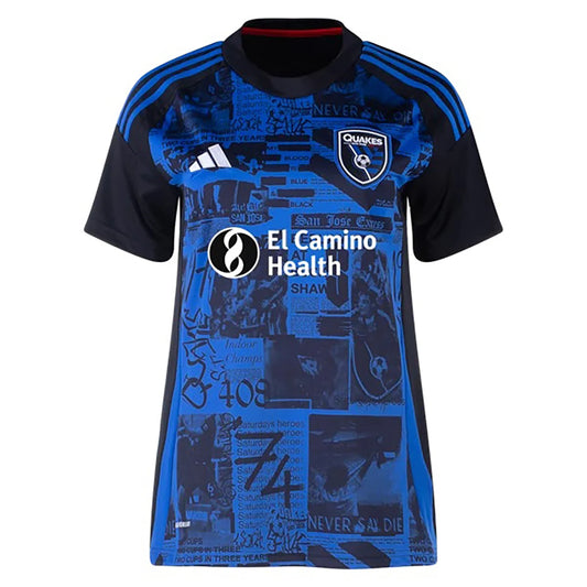 San Jose Earthquakes 2025 Women's Home Jersey