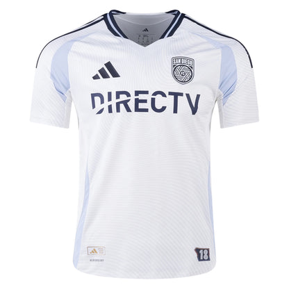 San Diego FC 2025 Authentic Away Jersey