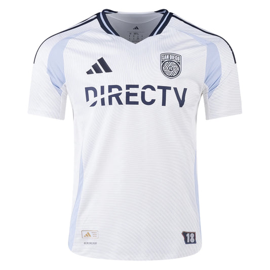 San Diego FC 2025 Authentic Away Jersey