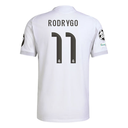 Rodrygo Real Madrid 25/26 Authentic/Player Home Jersey