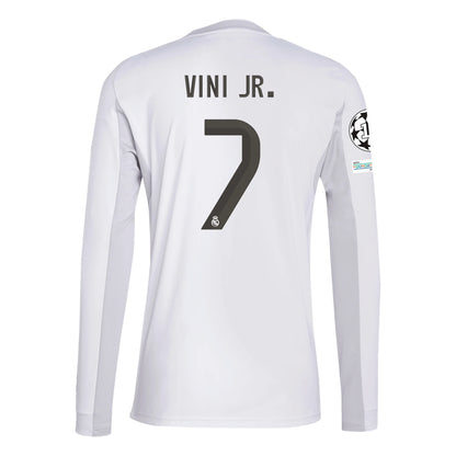 Real Madrid 25/26 Authentic/Player Long Sleeve Home Jersey