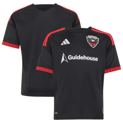 Kids D.C. United Black 2026 Black-and-Red Kit Replica Jersey