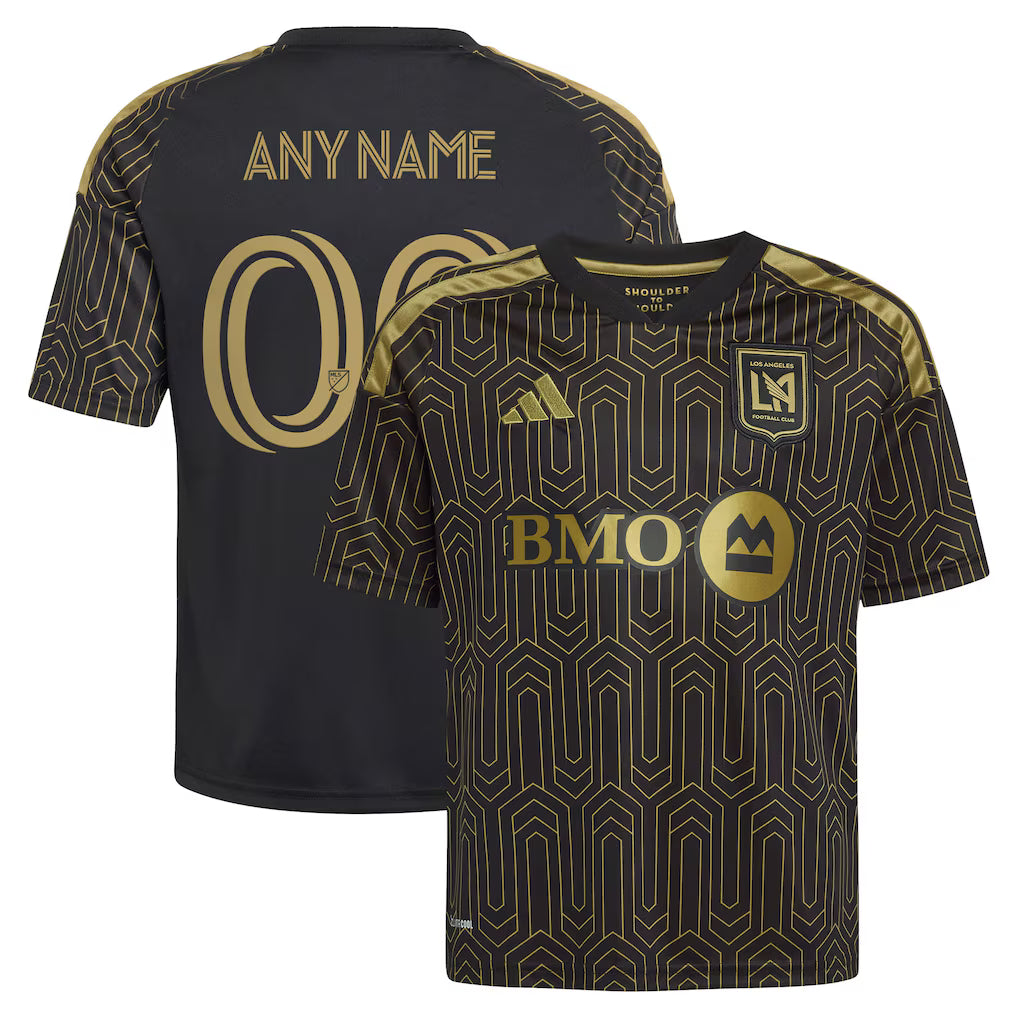 Kids LAFC Black 2026 2026 Primary Kit Replica Custom Jersey