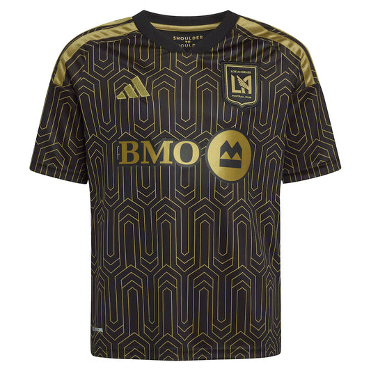 Kids LAFC Black 2026 2026 Primary Kit Replica Custom Jersey