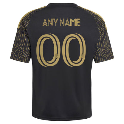 Kids LAFC Black 2026 2026 Primary Kit Replica Custom Jersey