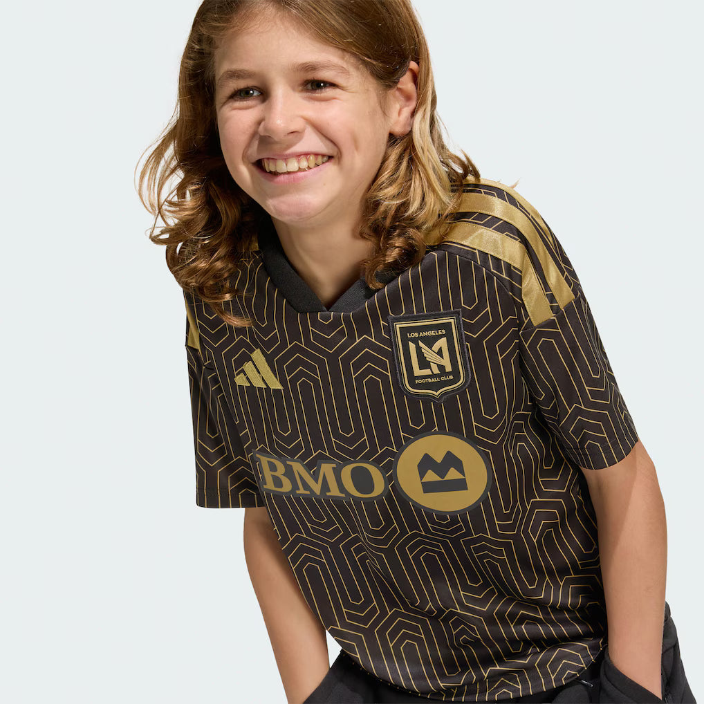 Kids LAFC Black 2026 Primary Kit Replica Jersey
