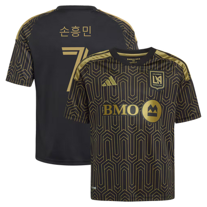 Kids LAFC Son Black 2026 Primary Kit Replica Jersey