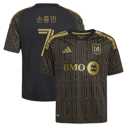 Kids LAFC Son Black 2026 Primary Kit Replica Jersey