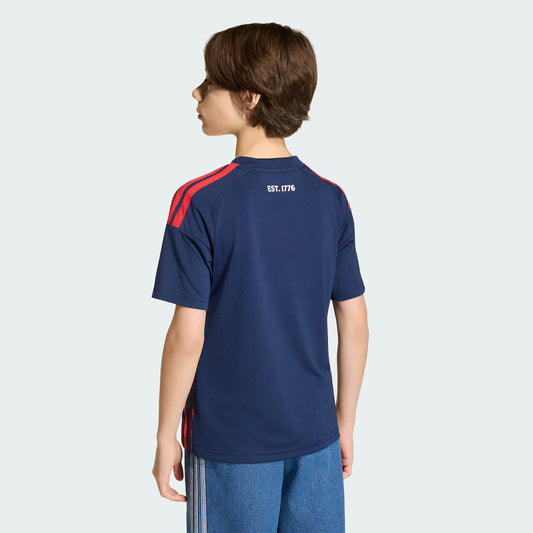 Kids New England Revolution Blue 2026 Independence Day Replica Jersey