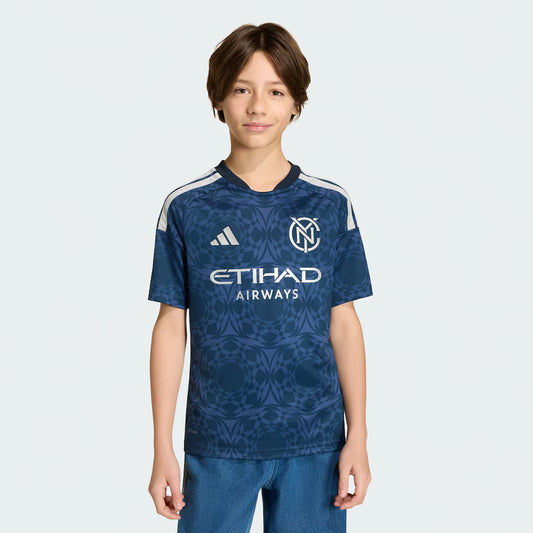 Kids New York City FC Blue 2026 The All Nations Kit Replica Jersey