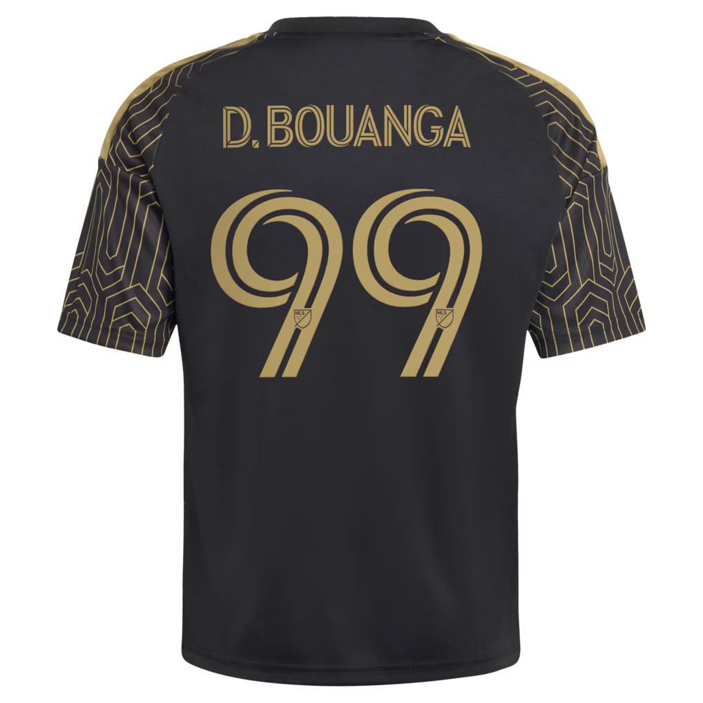 Kids LAFC Denis Bouanga Black 2026 Primary Kit Replica Jersey