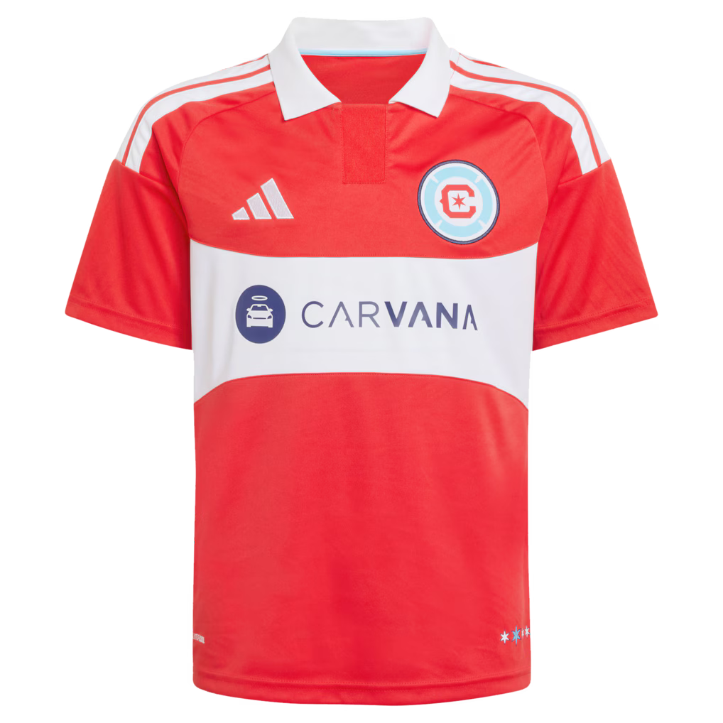 Kids Chicago Fire Jonathan Bamba Red 2026 Forever Red Replica Jersey