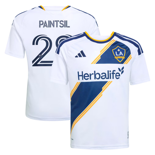 Kids LA Galaxy Joseph Paintsil White 2026 The VeloCITY Kit Replica Jersey