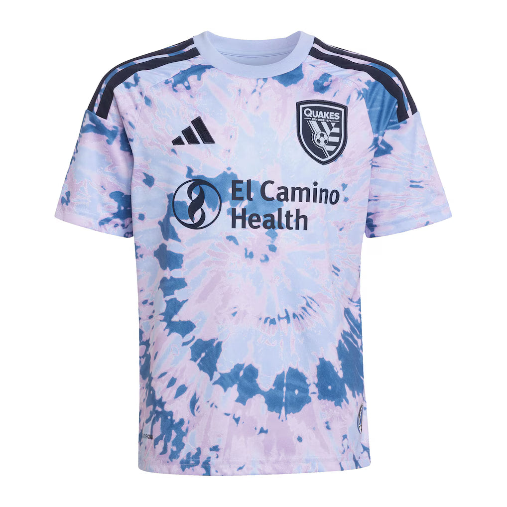 Kids San Jose Earthquakes Light Blue 2026 The Dead Kit Replica Jersey