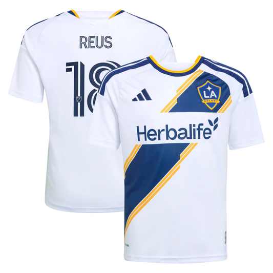 Kids LA Galaxy Marco Reus White 2026 The VeloCITY Kit Replica Jersey