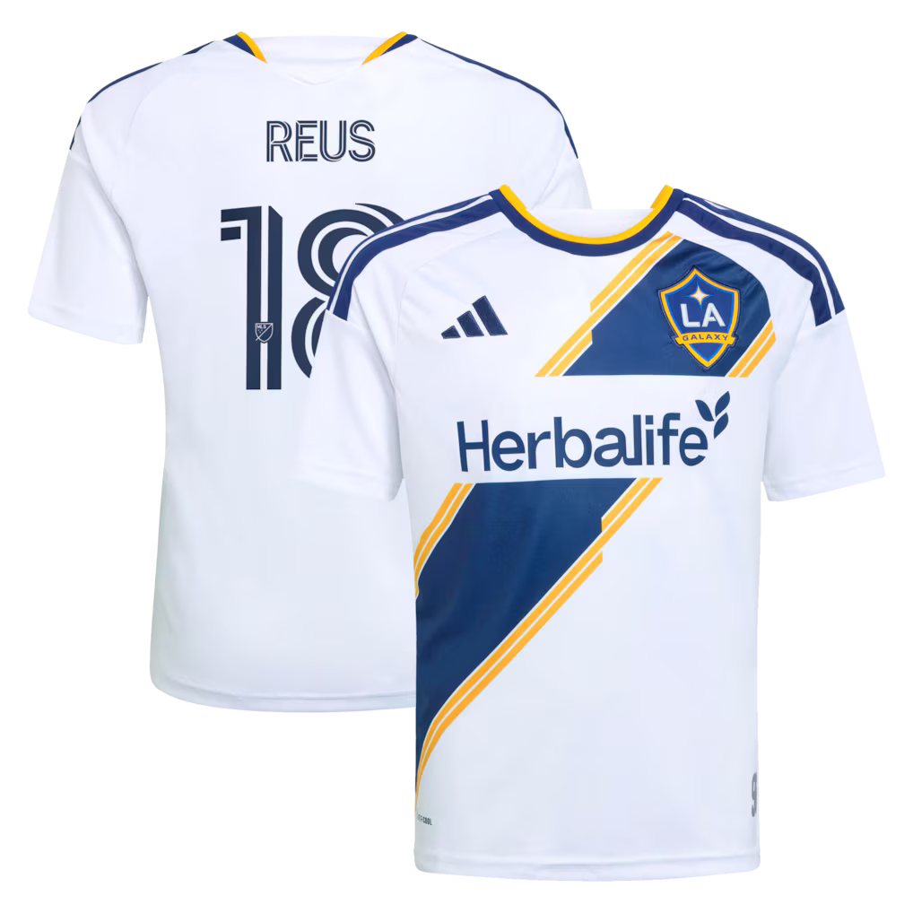 Kids LA Galaxy Marco Reus White 2026 The VeloCITY Kit Replica Jersey