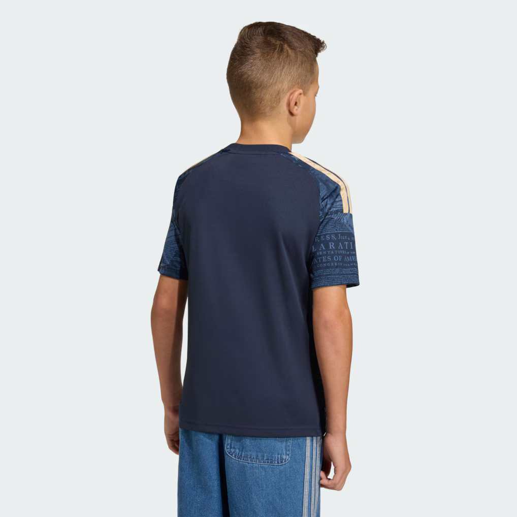 Kids Philadelphia Union Navy 2026 1776 Kit Replica Jersey