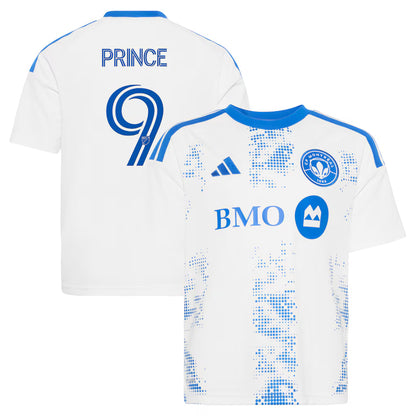 Kids CF Montreal Prince Owusu White 2026 The Procure Jersey Replica Jersey