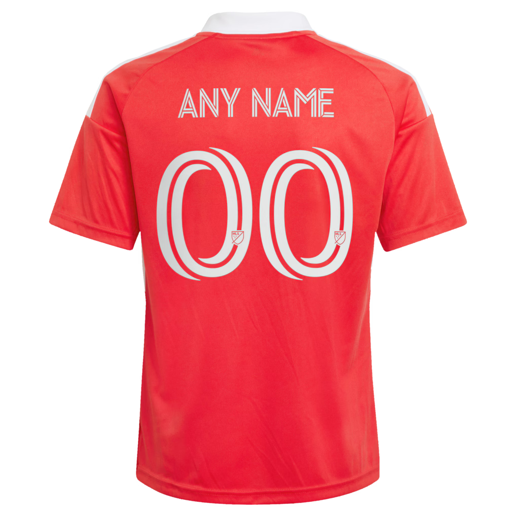 Kids Chicago Fire Red 2026 Forever Red Replica Custom Jersey