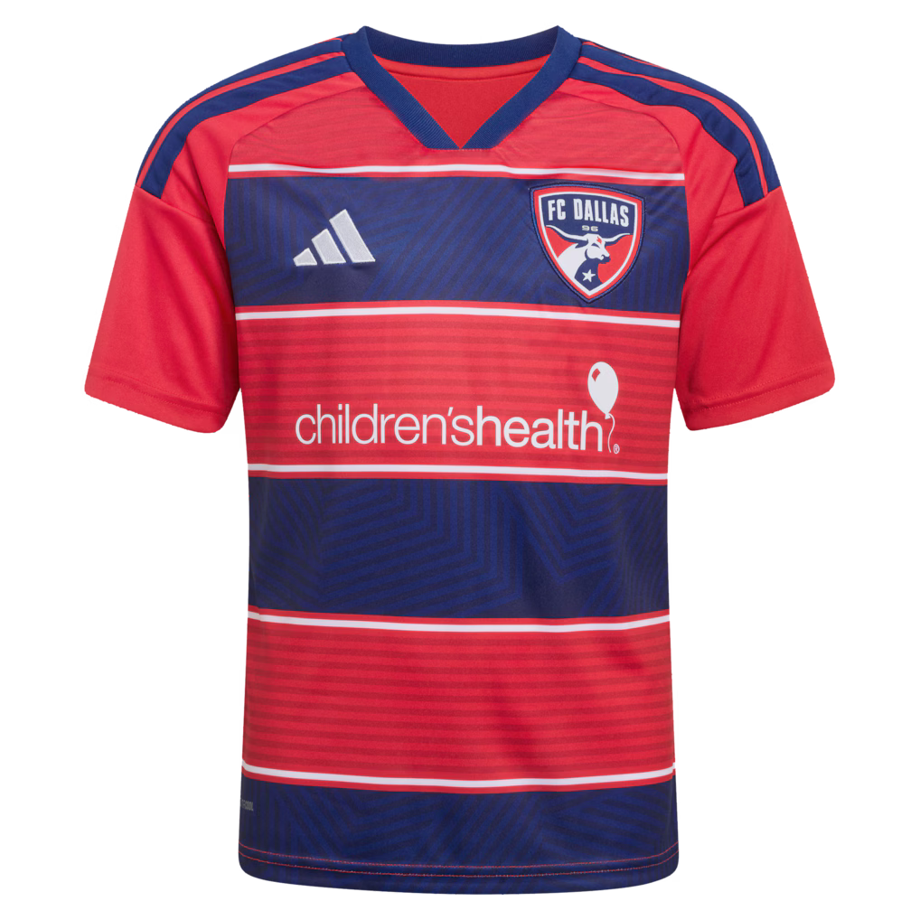 Kids FC Dallas Red 2026 DNA Kit Replica Jersey