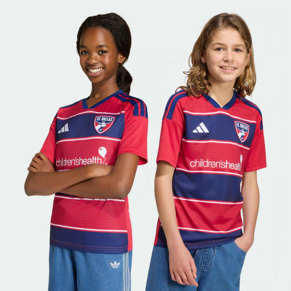Kids FC Dallas Red 2026 DNA Kit Replica Jersey