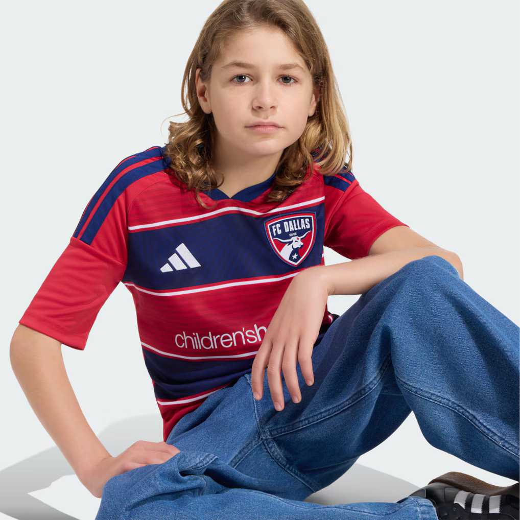 Kids FC Dallas Red 2026 DNA Kit Replica Jersey