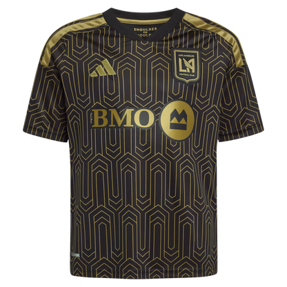 Kids LAFC Son Heung-Min Black 2026 Primary Kit Replica Jersey Set