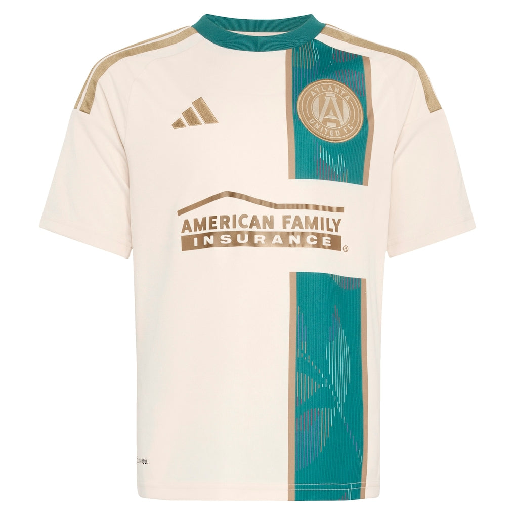 Kids Atlanta United FC Tan 2026 Spirit of ‘96 Replica Jersey