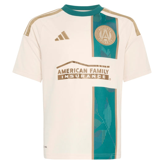 Kids Atlanta United FC Tan 2026 Spirit of ‘96 Replica Jersey