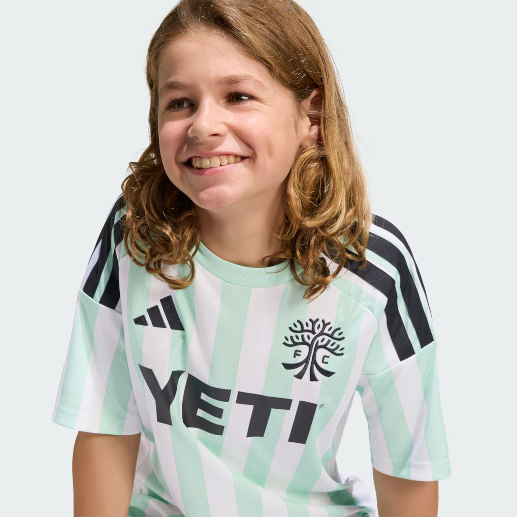 Kids Austin FC White 2026 The Rooted Kit Replica Jersey