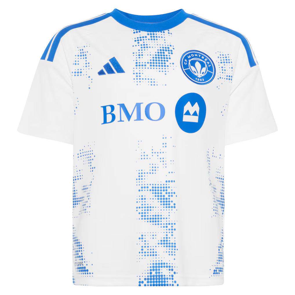 Kids CF Montreal White 2026 The Procure Jersey Replica Custom Jersey