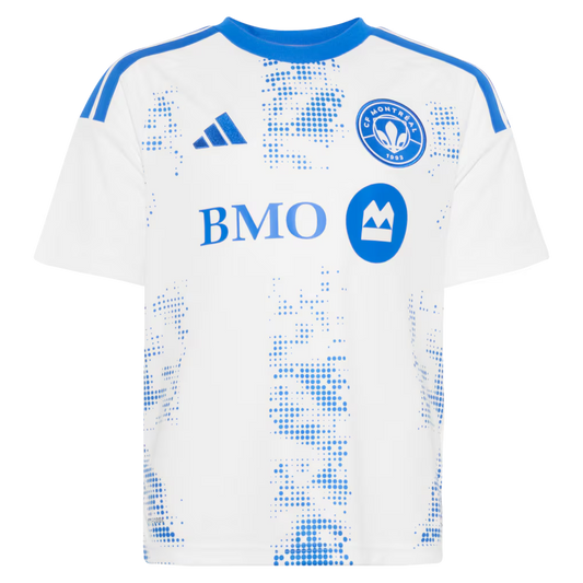 Kids CF Montreal White 2026 The Procure Jersey Replica Jersey