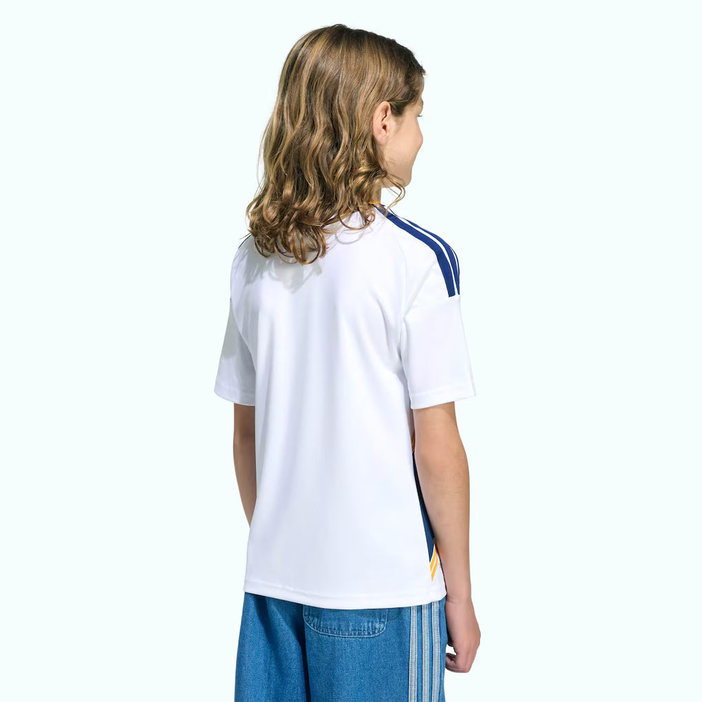 Kids LA Galaxy White 2026 The VeloCITY Kit Replica Jersey