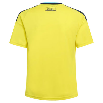 Kids Nashville SC Yellow 2026 The Reverb Kit Replica Jersey